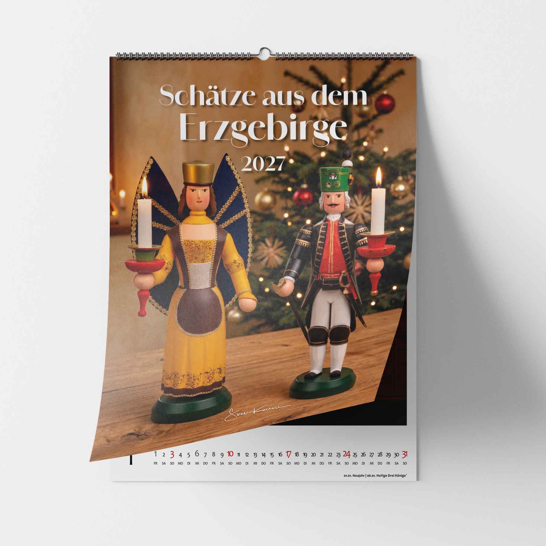 Kalender Schätze aus dem Erzgebirge 2027